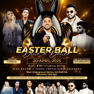 (New updated) - Easter ball Dine & Dance Poster_